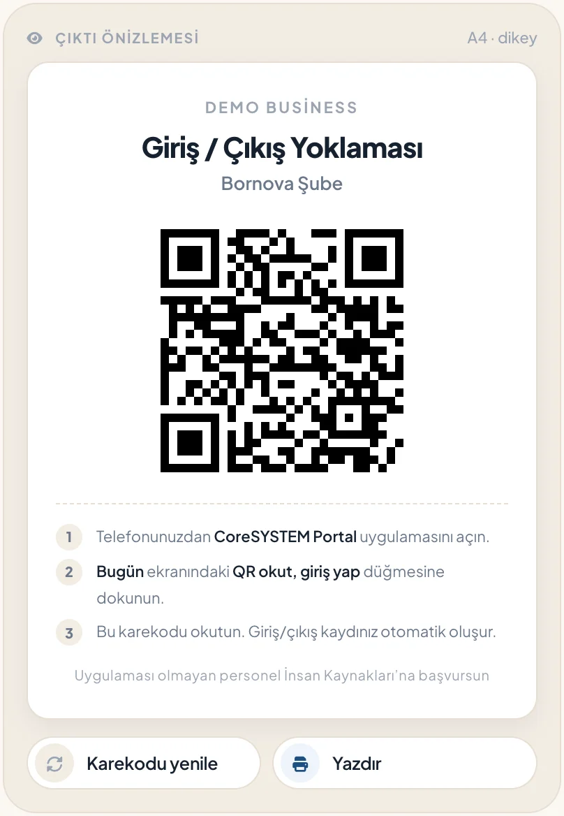 Personel Listesi › Mobil Kurulum ekranı